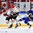 HELSINKI, FINLAND - DECEMBER 31: Canada's Thomas Chabot #5 collides with Sweden's Rasmus Asplund #18 during preliminary round action at the 2016 IIHF World Junior Championship. (Photo by Matt Zambonin/HHOF-IIHF Images)


